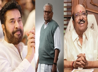 പദ്മ പുസ്‌ക്കാരങ്ങള്‍ പ്രഖ്യാപിച്ചു: വി എസിന് മരണാനന്തരം പദ്മവിഭൂഷണ്‍; മമ്മ...