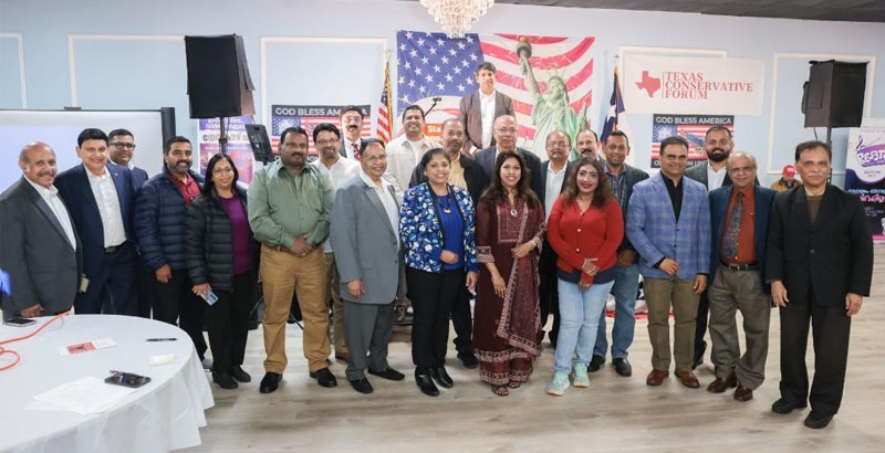 ഹ്യൂസ്റ്റനെ പ്രകമ്പനം കൊള്ളിച്ച ഇന്ത്യൻ റിപ്പബ്ലിക്കൻ മീറ്റ് ആൻഡ് ഗ്രീറ്റ്