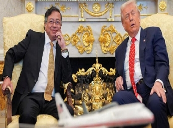 ട്രംപ്-പെട്രോ കൂടിക്കാഴ്ച സൗഹൃദാന്തരീക്ഷത്തിൽ; ഉപരോധ ഇളവും മയക്കുമരുന്ന് വിരുദ്ധ നടപടിയും ചർച്ചയായി