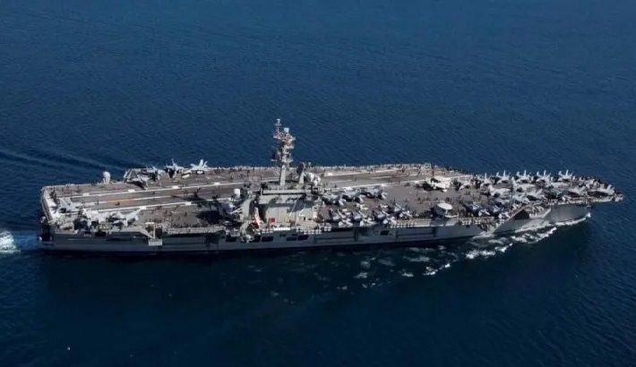 അമേരിക്കൻ വിമാനവാഹിനിക്കടുത്തേക്ക് എത്തിയ ഇറാനിയൻ ഡ്രോൺ വെടിവെച്ച് വീഴ്ത്തി; പശ്ചിമേഷ്യയിൽ സംഘർഷം രൂക്ഷം