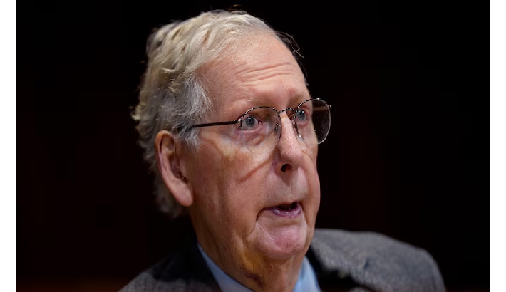 അമേരിക്കൻ സെനറ്റർ മിച്ച് മക്കോണൽ ആശുപത്രിയിൽ; ആരോഗ്യനില തൃപ്തികരം