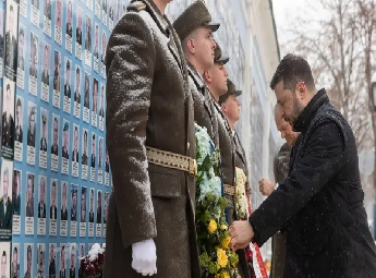 റഷ്യയുമായുള്ള നാലുവര്‍ഷത്തെ യുദ്ധത്തില്‍ 55,000 യുക്രെയ്ന്‍ സൈനികര്‍ കൊല്ലപ്പെട്ടു: സെലെന്‍സ്‌കി