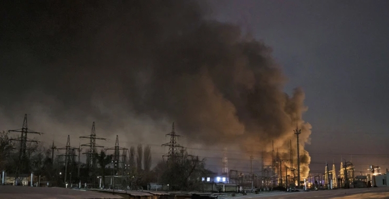 റഷ്യന്‍ ആക്രമണത്തില്‍ യുക്രെയനില്‍ വൈദ്യുതി വിതരണം താറുമാറായി