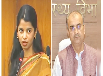 ബിഹാറിൽ സർക്കാർ ആശുപത്രിയുടെ ശോചനീയാവസ്ഥ ചൂണ്ടിക്കാട്ടി സ്വന്തം മന്ത്രിയെ ച...