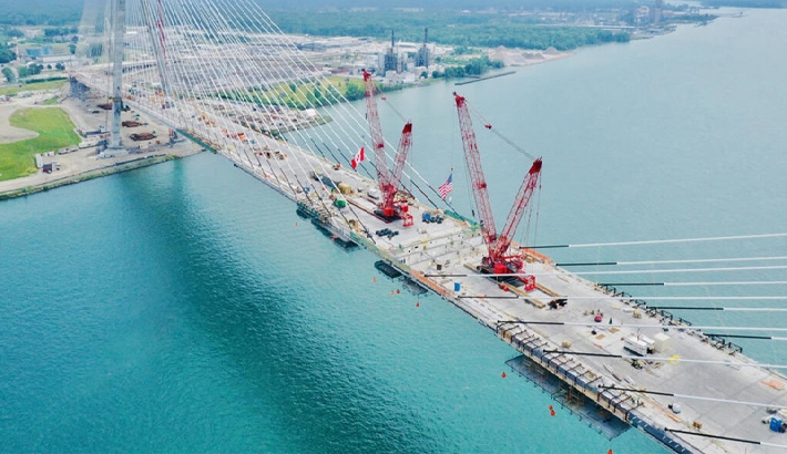 കാനഡ-ഡെട്രോയിറ്റ് പുതിയ പാലം: തുറക്കാൻ അനുവദിക്കില്ലെന്ന് ട്രംപിന്റെ ഭീഷണി