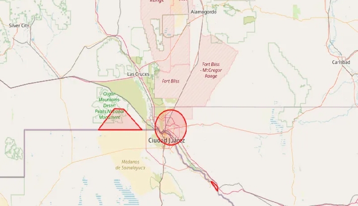 എല്‍ പാസോ തുറന്നു; നിയന്ത്രണത്തിന് കാരണം മെക്‌സിക്കന്‍ ഡ്രോണുകള്‍