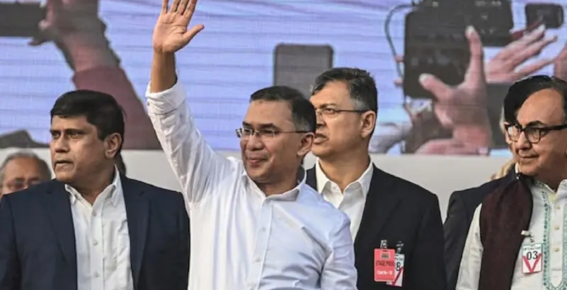 ബംഗ്ലാദേശില്‍ ധികം ഭൂരിപക്ഷത്തോടെ ബി എന്‍ പി അധികാരത്തിലേക്ക്; താരിഖ് റഹ്മാ...