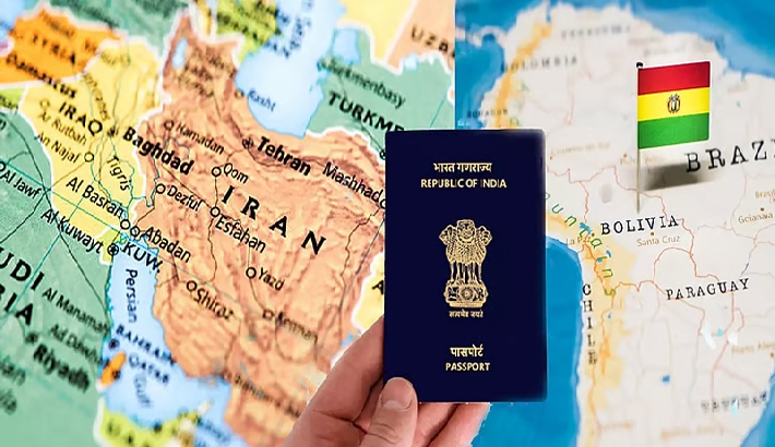 ഇന്ത്യന്‍ പാസ്‌പോര്‍ട്ടില്‍ വിസ രഹിത യാത്രയില്‍ രണ്ടു രാജ്യങ്ങള്‍ ഒഴിവായി; ഒരു രാജ്യം പുതുതായി വന്നു