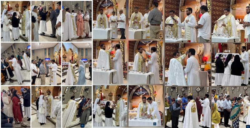 ഷിക്കാഗോ സെന്റ് മേരീസില്‍ വിഭൂതി തിരുനാള്‍ ഭക്തിനിര്‍ഭരം ആചരിച്ചു