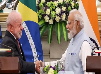 ഇന്ത്യയും ബ്രസീലും മൂന്ന് കരാറുകളില്‍ ഒപ്പുവെച്ചു