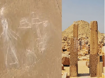 പിരമിഡില്‍ ചിത്രം വരച്ച ടൂര്‍ ഗൈഡ് അറസ്റ്റില്‍