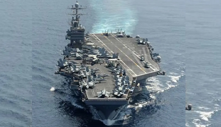 യു എസ് യുദ്ധക്കപ്പല്‍ ആക്രമിച്ചെന്ന് ഇറാന്‍; ഇല്ലെന്ന് അമേരിക്ക
