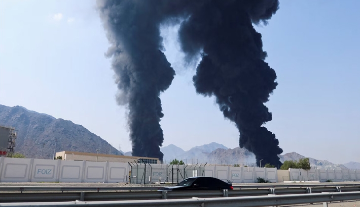 യു എ ഇയിലെ ഫുജൈറയില്‍ ഇറാന്‍ ഡ്രോണ്‍ ആക്രമണം