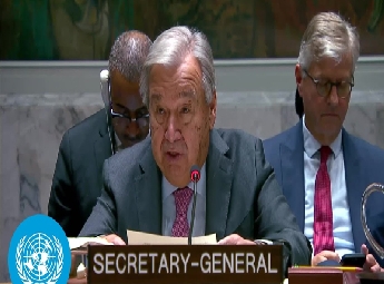 ഇസ്രയേല്‍ ആക്രമണത്തില്‍ തകര്‍ന്ന ലെബനന്റെ അവസ്ഥയില്‍ ദുഃഖം രേഖപ്പെടുത്തി യു എന്‍ സെക്രട്ടറി ജനറല്‍
