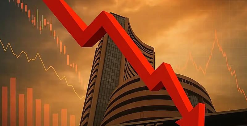 മുംബൈ ഓഹരി വിപണി ഇടിഞ്ഞു; നഷ്ടം 12 ലക്ഷം കോടി
