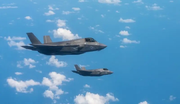 ഇറാൻ മിസൈൽ ആക്രമണം: അമേരിക്കൻ എഫ്35 യുദ്ധവിമാനം അടിയന്തരമായി ഇറക്കി