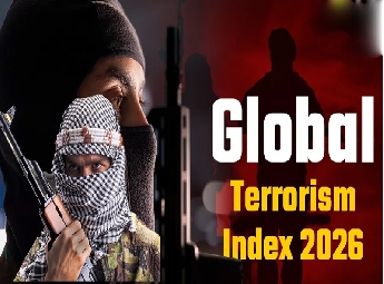 ഗ്ലോബൽ ടെററിസം ഇൻഡെക്‌സ് 2026: പാകിസ്ഥാൻ ഒന്നാമത്; ഇന്ത്യ 13ാം സ്ഥാനത്ത്, ഇസ്രയേൽ ടോപ് 10ൽ