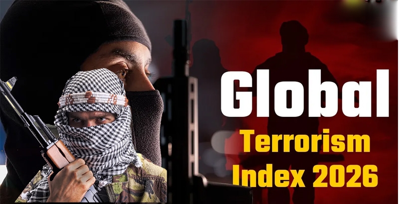 ഗ്ലോബൽ ടെററിസം ഇൻഡെക്‌സ് 2026: പാകിസ്ഥാൻ ഒന്നാമത്; ഇന്ത്യ 13ാം സ്ഥാനത്ത്, ഇ...