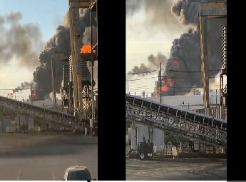 ടെക്‌സസിലെ വാലെറോ റിഫൈനറിയിൽ പൊട്ടിത്തെറി; കനത്ത തീപിടിത്തം, വീടുവിട്ടുപോകരുതെന്ന് പ്രദേശവാസികൾക്ക് നിർദേശം