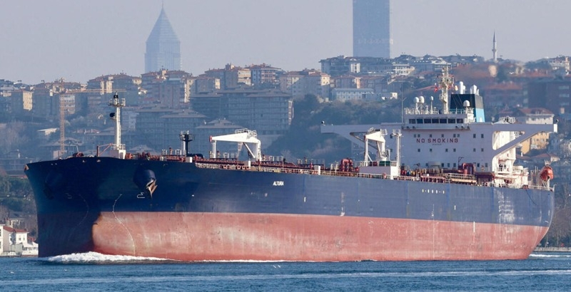 അസംസ്കൃത എണ്ണയുമായി പോയ തുര്ക്കി കമ്പനിയുടെ കപ്പലിനു നേരെ കരിങ്കടലില് ആക്രമണം