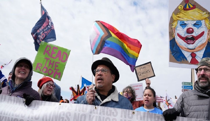 'നോ കിംഗ്‌സ്' പ്രതിഷേധം: ട്രംപിനെതിരെ അമേരിക്കയിലുടനീളം വൻ റാലികൾ
