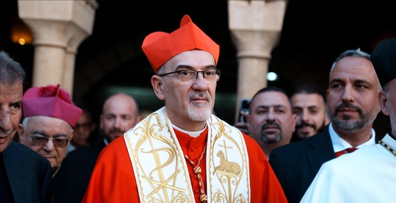 പാം സണ്ഡേ ദിവസം ജെറുസലേമിലെ ഹോളി സെപള്ക്കര് ദേവാലയത്തിലേക്ക് കാര്ഡിനലിന...