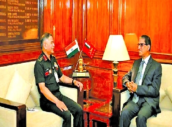 ബംഗ്ലാദേശ് ഹൈക്കമ്മീഷണറും ഇന്ത്യന്‍ ആര്‍മി ചീഫും കൂടിക്കാഴ്ച നടത്തി