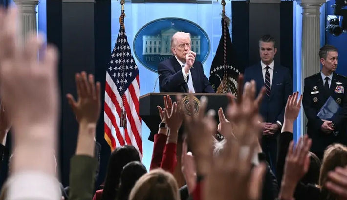 'ദൈവം നമ്മുടെ പക്ഷം'; ഇറാൻ യുദ്ധത്തിനിടെ ട്രംപിന്റെ വിവാദ പ്രസ്താവന, ഇന്ത്യ-പാക് പ്രശ്‌നം അവസാനിപ്പിച്ചതായി വീണ്ടും അവകാശവാദം