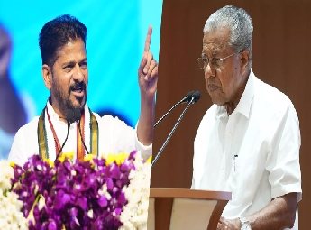 തെലങ്കാന മുഖ്യമന്ത്രി രേവന്ത് റെഡ്ഡിക്ക് പിണറായിയുടെ മറുപടി