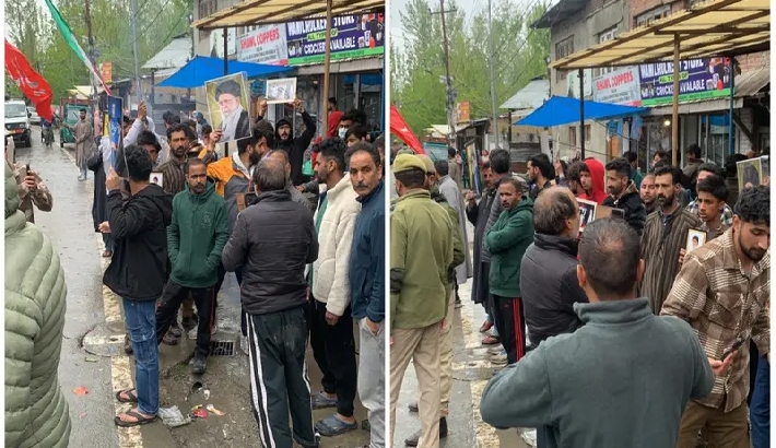 ഇറാൻ വെടിനിർത്തൽ: കശ്മീർ താഴ് വരയിൽ ആഘോഷങ്ങൾ; ഐക്യദാർഢ്യ പ്രകടനം ശക്തം