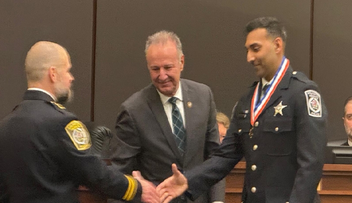 ആന്റണി പടിയറക്ക് ധീരതക്കുള്ള അംഗീകാരം