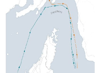 ചൈനീസ് ടാങ്കര്‍ യു-ടേണ്‍ ചെയ്‌തെന്ന് കപ്പല്‍ ഡേറ്റ