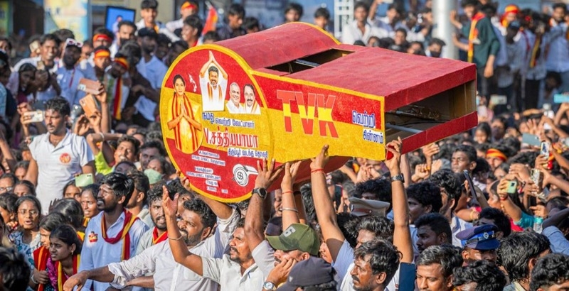 വാഗ്ദാനങ്ങള്‍ വാരിക്കോരി വെട്രി കഴകത്തിന്റെ പ്രകടന പത്രിക