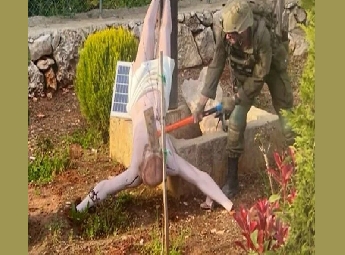 ലെബനനിൽ യേശുവിന്റെ പ്രതിമ തകർത്ത സംഭവം; സൈനികന്റെ നടപടി ഗുരുതരമെന്ന് ഇസ്രയേൽ, അന്വേഷണം ആരംഭിച്ചു