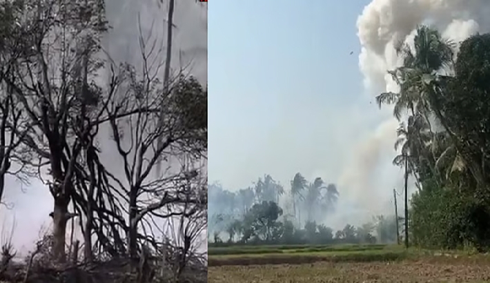 തൃശൂര്‍ പൂരത്തിന്റെ വെടിക്കെട്ട് പുരയില്‍ സ്‌ഫോടനം: ഏഴുപേര്‍ മരിച്ചു; നാല്‍പതോളം പേര്‍ക്ക് പരിക്ക്