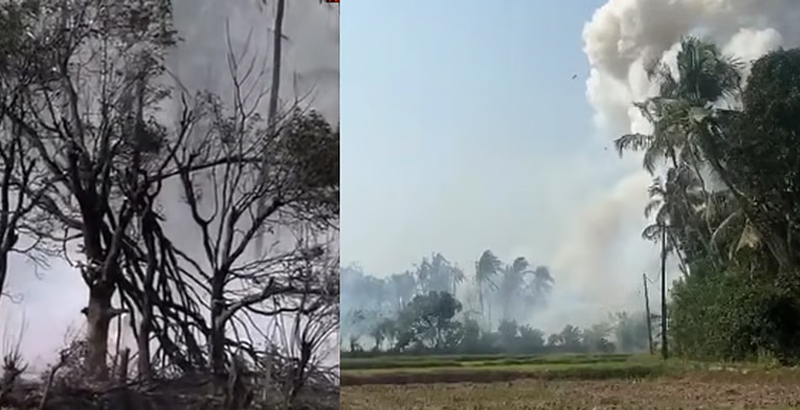 തൃശൂര്‍ പൂരത്തിന്റെ വെടിക്കെട്ട് പുരയില്‍ സ്‌ഫോടനം: ഏഴുപേര്‍ മരിച്ചു; നാല്‍പതോളം പേര്‍ക്ക് പരിക്ക്