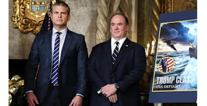 അമേരിക്കന്‍ നാവികസേനയില്‍ അപ്രതീക്ഷിത മാറ്റം: സെക്രട്ടറി ജോണ്‍ ഫെലനെ പുറത്താക്കി