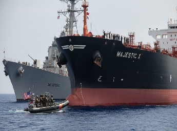 ഇന്ത്യന്‍ മഹാസമുദ്രത്തില്‍ ഇറാനുമായി ബന്ധപ്പെട്ട എണ്ണക്കപ്പല്‍ പിടിച്ചെടുത്തതായി യു എസ്