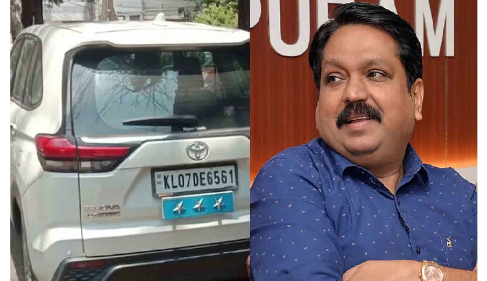 മൂന്നുവർഷം മുമ്പ് വിരമിച്ച ടോമിൻ ജെ തച്ചങ്കരിയുടെ സ്വകാര്യ വാഹനത്തിൽ ഔദ്യോഗിക മുദ്ര; അന്വേഷണത്തിന് ഉത്തരവിട്ട് ഡിജിപി