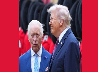 ട്രംപുമായുള്ള ബന്ധം പുതുക്കാൻ കിംഗ് ചാൾസ് യുഎസിലെത്തി