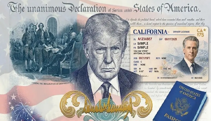 ട്രംപിന്റെ ചിത്രമുള്ള പാസ്‌പോർട്ടിനെ പരിഹസിച്ച് ന്യൂസം: 'എന്റെ ലൈസൻസും വരും' സോഷ്യൽ മീഡിയയിൽ വൈറൽ