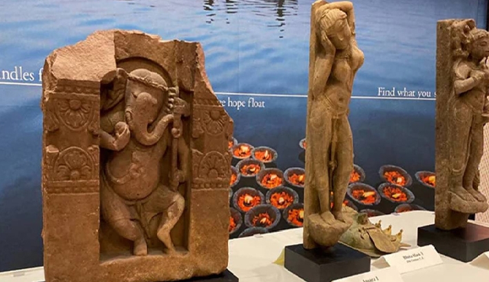 യു എസിലേക്ക് കടത്തിയ പുരാവസ്തുക്കള്‍ ഇന്ത്യയ്ക്ക് തിരികെ നല്‍കി; മൂല്യം 14 മില്യന്‍ ഡോളര്‍