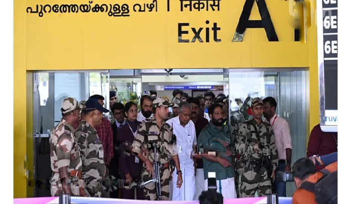 ആളും ആരവവും ഇല്ലാതെ പിണറായി തലസ്ഥാനത്ത് ; മാധ്യമങ്ങൾക്കുമുന്നിലും നിശ്ശബ്ദൻ