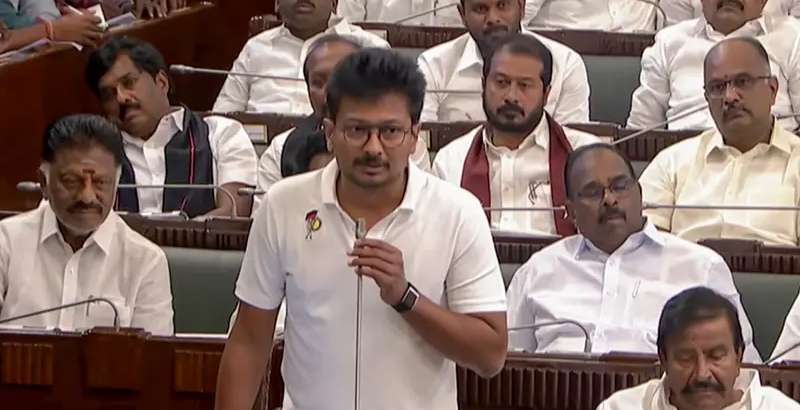 'സനാതന ധർമം ഇല്ലാതാക്കണം' പരാമർശം ആവർത്തിച്ച് ഉദയനിധി; തമിഴ്‌നാട് നിയമസഭയിൽ ബിജെപിയുടെ പ്രതിഷേധം