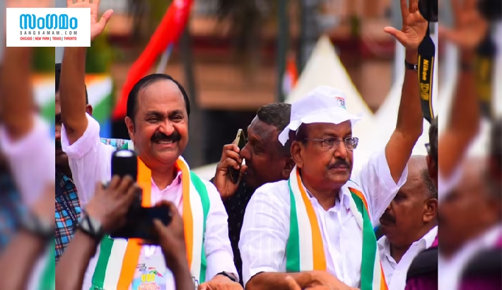 ലീഗിന്റെ കടുത്ത നിലപാട് നിർണായകമായി - വി.ഡി. സതീശനിലേക്കുള്ള കോൺഗ്രസ് നീക്കത്തിന് പിന്നിൽ മലബാർ സമ്മർദ്ദ രാഷ്ട്രീയം ലീഗിന്റെ കടുത്ത നിലപാട് നിർണായകമായി - വി.ഡി. സതീശനിലേക്കുള്ള കോൺഗ്രസ് നീക്കത്തിന് പിന്നിൽ മലബാർ സമ്മർദ്ദ രാഷ്ട്രീയം