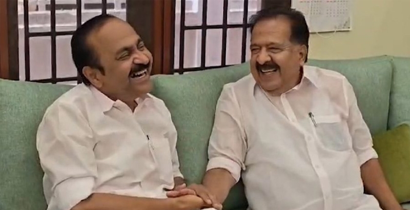 ആഭ്യന്തര വകുപ്പ് ചെന്നിത്തലയ്ക്ക് നൽകിയേക്കും; സതീശനുമായി ധാരണയായതായി സൂചന