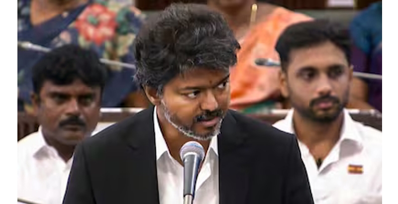 വിജയ് മന്ത്രിസഭയിലെ മന്ത്രിമാരുടെ വകുപ്പുകൾക്ക് ഗവർണറുടെ അംഗീകാരം; ആഭ്യന്തരം ഉൾപ്പെടെ പ്രധാന വകുപ്പുകൾ മുഖ്യമന്ത്രിക്ക്