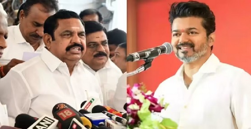 തമിഴ്നാട്ടിൽ വീണ്ടും ട്വിസ്റ്റ്;  3 എ.ഐ.എ.ഡി.എം.കെ എം.എൽ.എമാർ രാജിവെച്ച് വിജയ്‍യുടെ ടി.വി.കെയിൽ