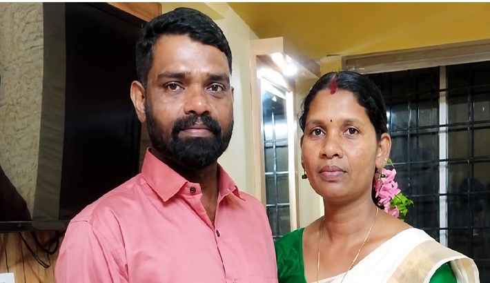 മകളുടെ മുന്നിൽ വെച്ച് ഭാര്യയെ വെട്ടിക്കൊന്ന് ഭർത്താവ് ആത്മഹത്യ ചെയ്തു