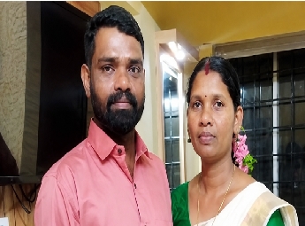 മകളുടെ മുന്നിൽ വെച്ച് ഭാര്യയെ വെട്ടിക്കൊന്ന് ഭർത്താവ് ആത്മഹത്യ ചെയ്തു